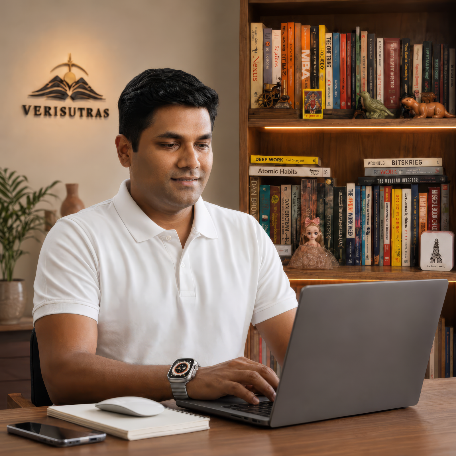 Aniket M., founder of Verisutras